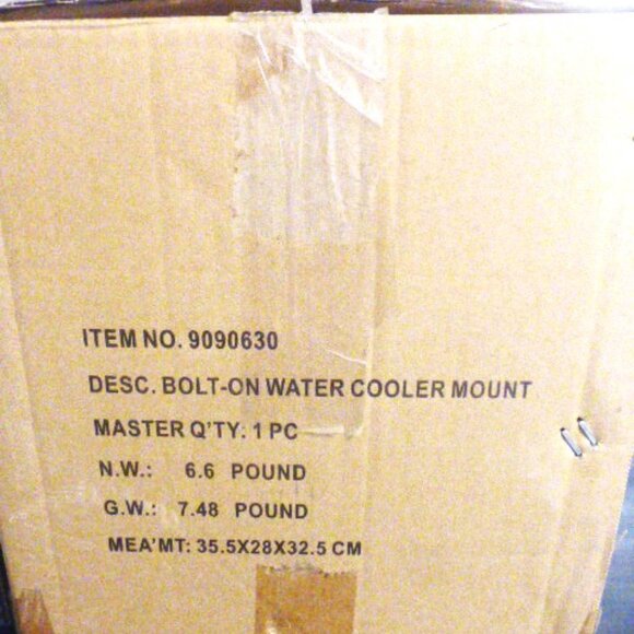 Metal WATER COOLER Mount Water Dispenser WALL MOUNT Water Jug HOLDER - Picture 9 of 10